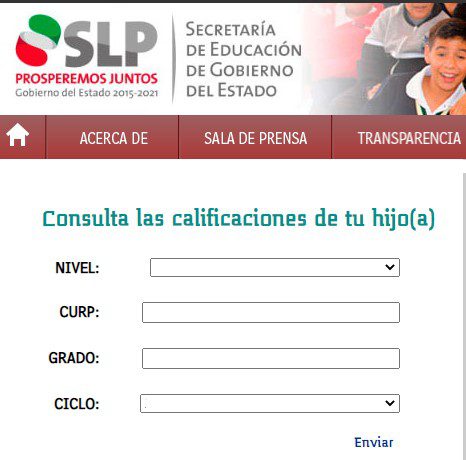 Cómo consultar las calificaciones de la SEP en San Luis Potosí