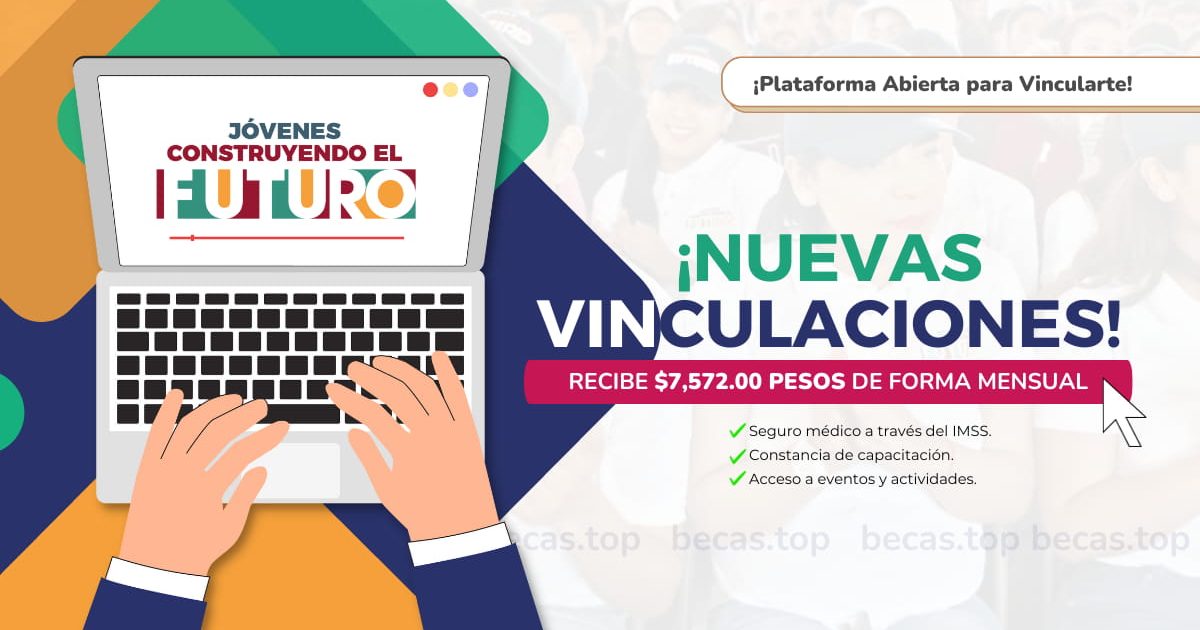 Vacantes Jóvenes Construyendo el Futuro 2024 Cuándo estarán disponibles