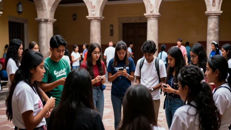 Jóvenes mexicanos colaboran en cultura colonial vibrante