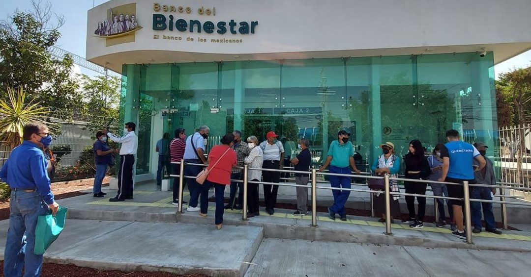 Cajeros disponibles para retirar dinero con la tarjeta Bienestar