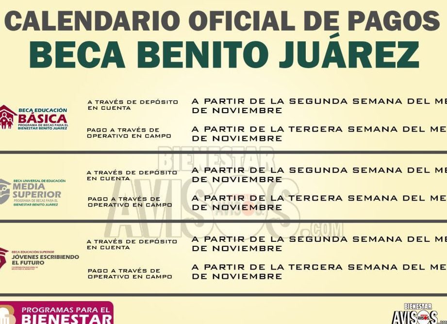 Fecha de depósito de la beca de julio: información importante
