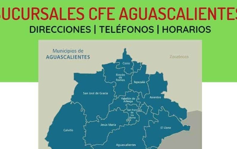 Cajeros de la CFE en Aguascalientes: Encuentra el más cercano a ti