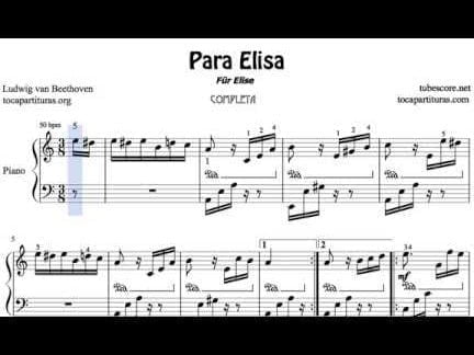 Dónde puedo encontrar las notas para tocar "Para Elisa" 1 Partituras de «Para Elisa» disponibles en línea y tiendas de música