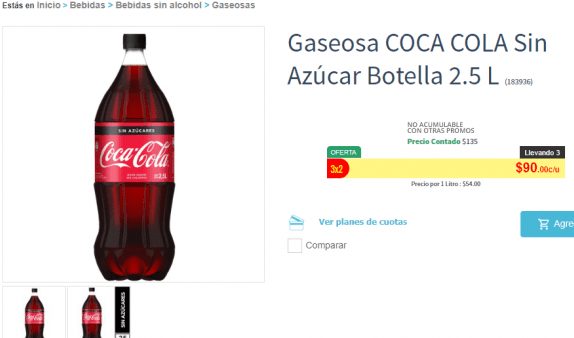 El precio de una Coca Cola en Argentina: ¿Cuánto cuesta?