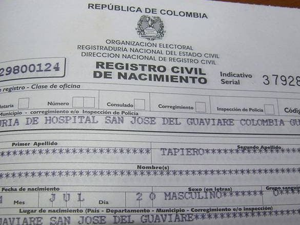 La institución encargada de emitir el acta de nacimiento