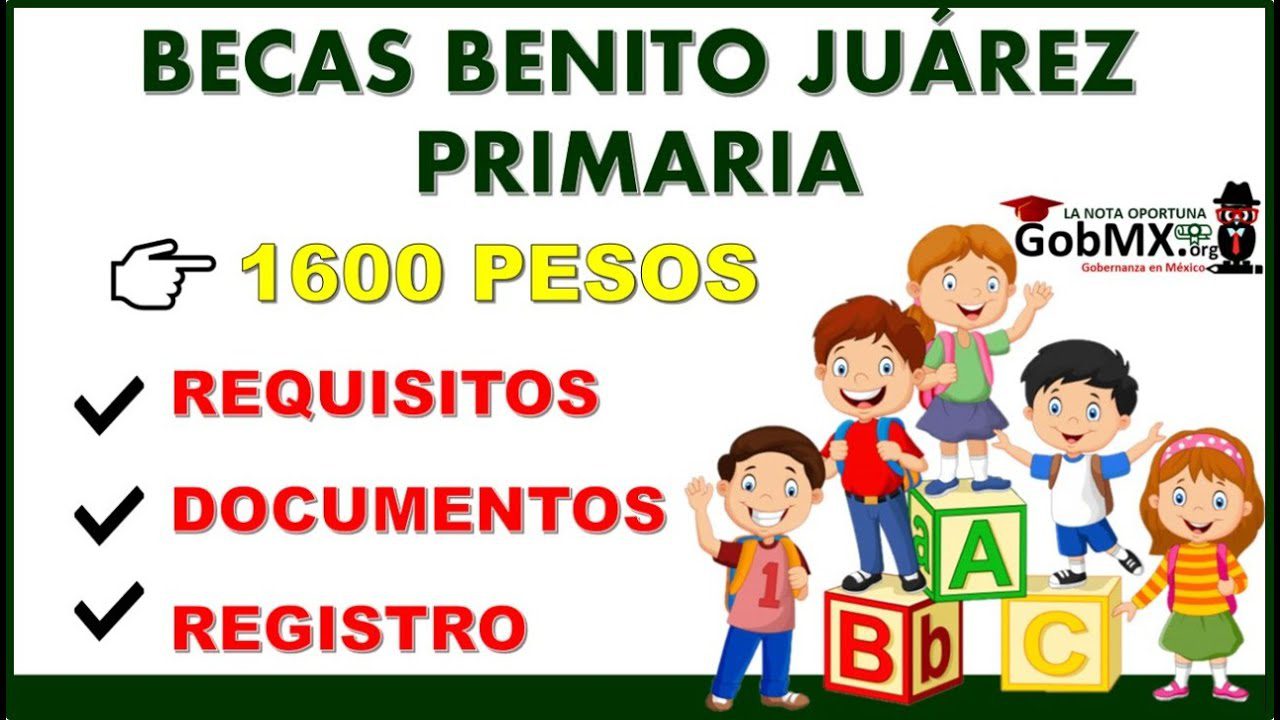 Pasos para registrarse en la beca Benito Juárez de 80,000 pesos