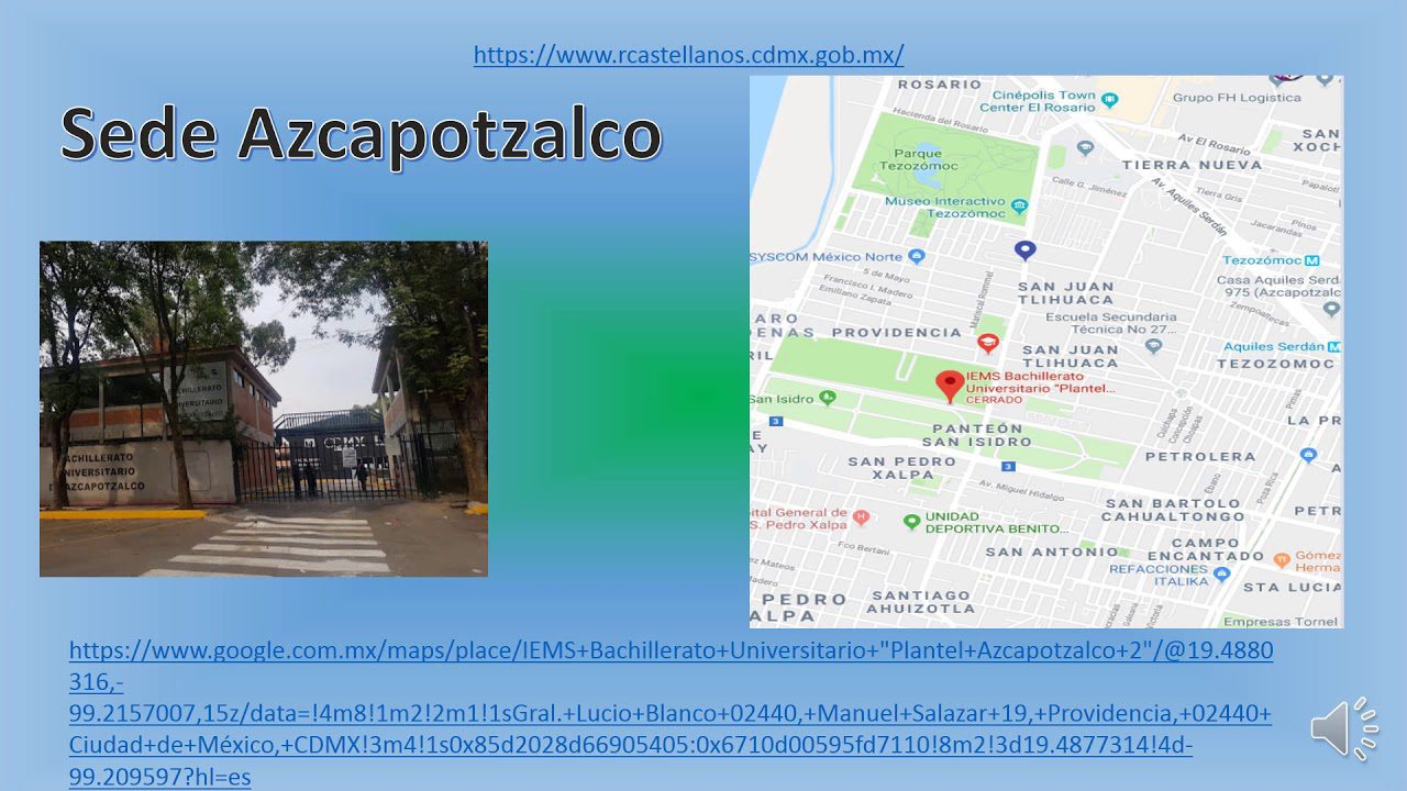 Ubicación de la Secundaria Rosario Castellanos: localización de la escuela