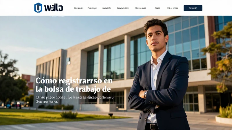 Joven profesional mexicano para bolsa de trabajo