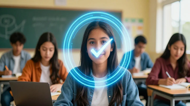 Foto llamativa de estudiante mexicano moderno