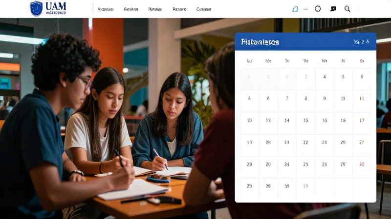 Personaliza el calendario UAM Azcapotzalco