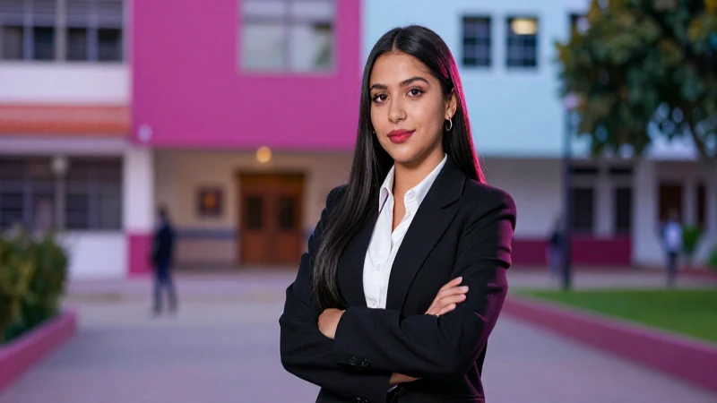 Estudiante accede al portal Jóvenes Construyendo el Futuro