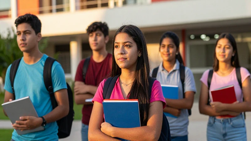 Estudiantes mexicanos exitosos en campus con estilo
