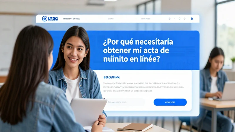 Obtén tu acta de nacimiento en línea