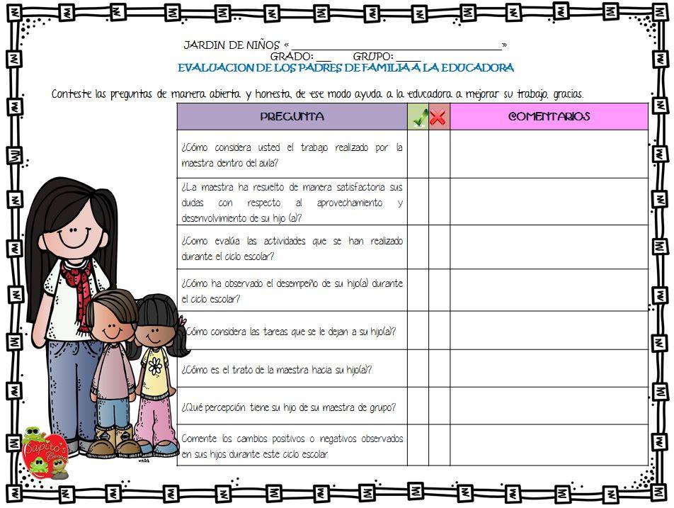 Actividad divertida para involucrar a los padres de familia