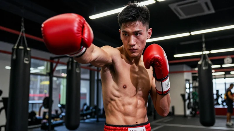 Guerrero mexicano dinámico en pose de combate