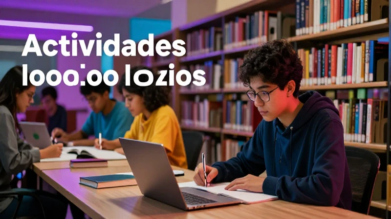 Estudiantes mexicanos aprovechan horas libres estudiando