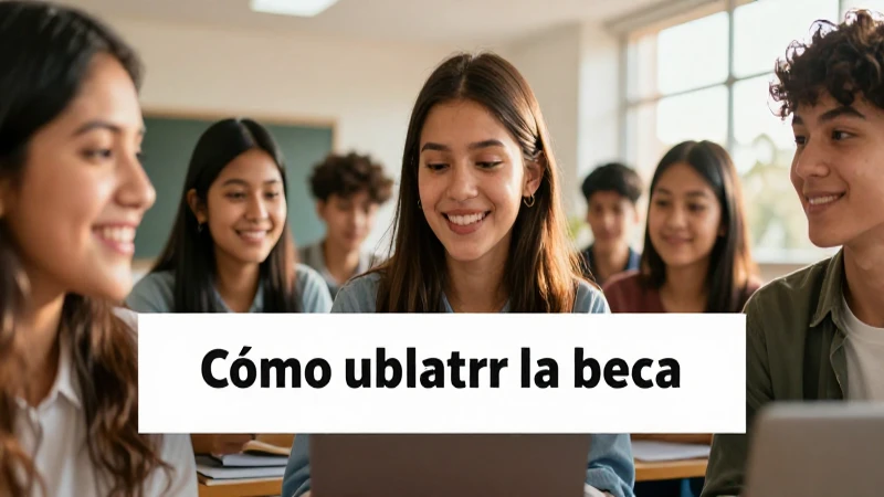 Actualiza tu beca para recibir los beneficios
