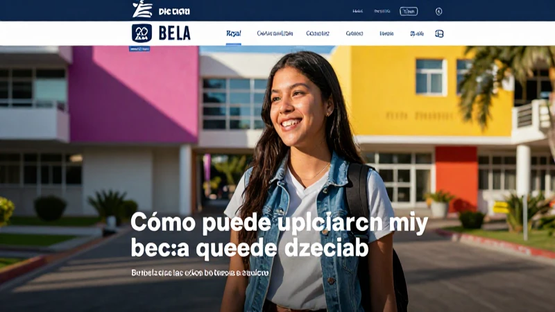 Actualiza tu beca y comienza a disfrutar de los beneficios