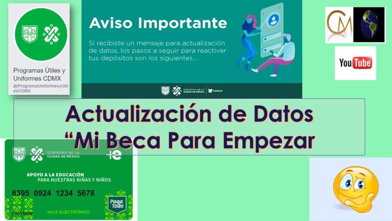 Actualización de datos de beca: ¿Dónde puedo hacerlo para comenzar?