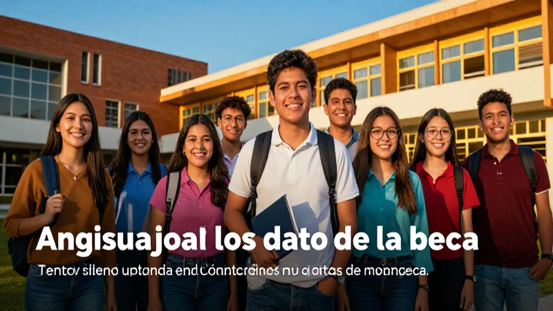 Actualiza tus datos de beca ahora