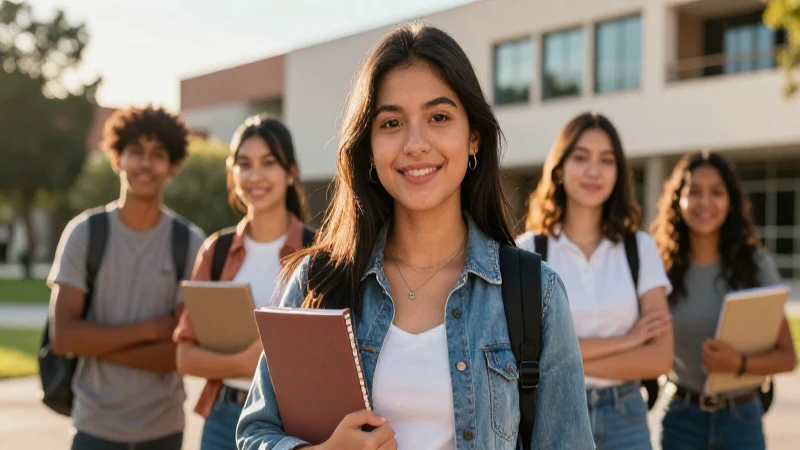 Estudiante mexicana destaca en su progreso académico