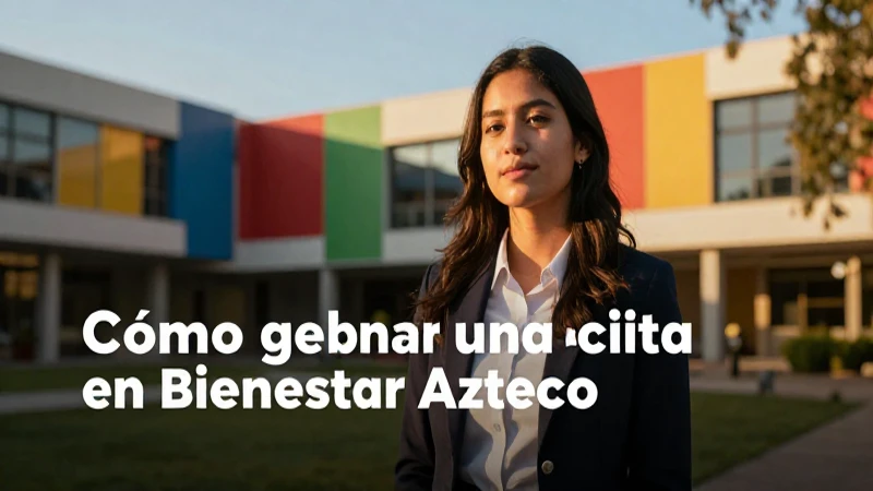 Estudiante mexicano exitoso en campus moderno