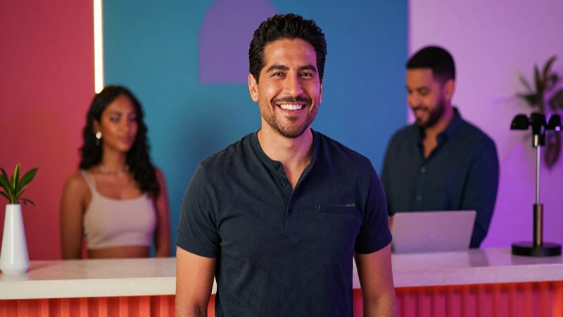 Fotografía realista de hombre mexicano sonriente