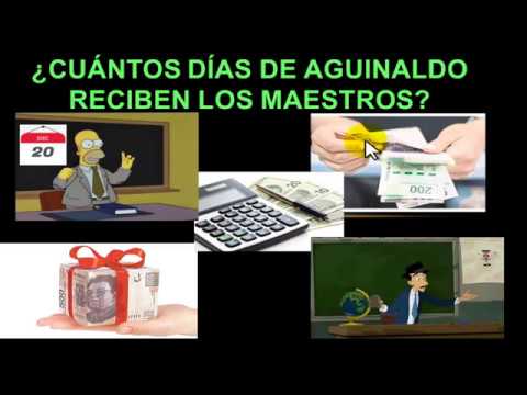Aguinaldo para maestros en México: ¿Cuántos días se otorgan?