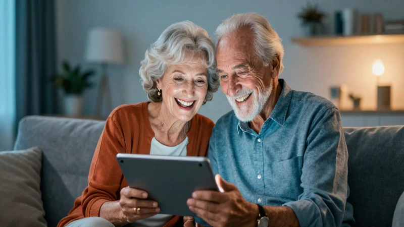 Tecnologías apoyan bienestar y alegría en adultos mayores