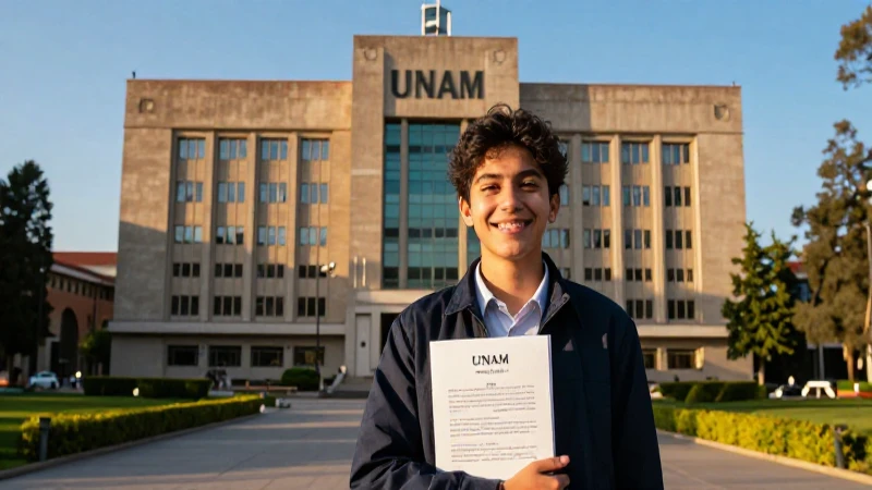 Ingreso a UNAM sin examen posible