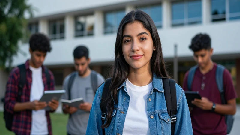 Joven mexicano universitario con gran potencial