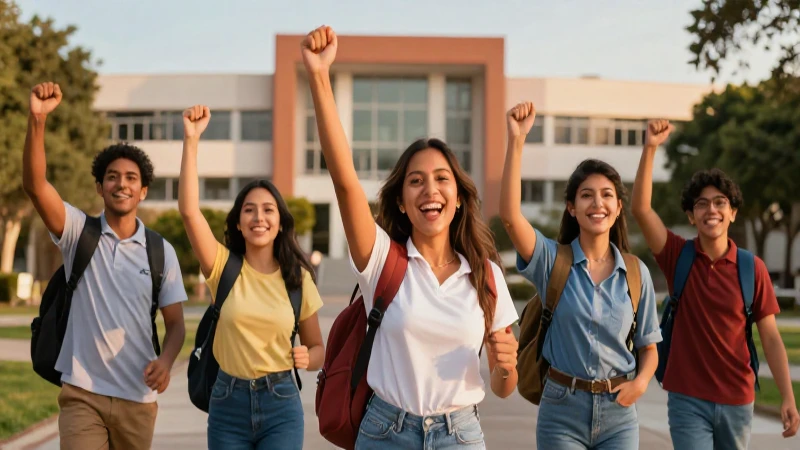 Jóvenes mexicanos triunfan en campus moderno