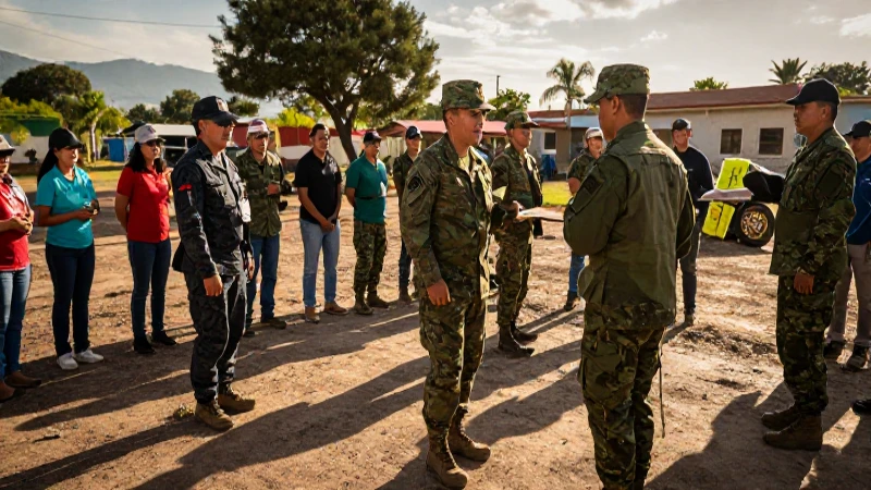 Fuerzas mexicanas ayudan en comunidad con estilo épico