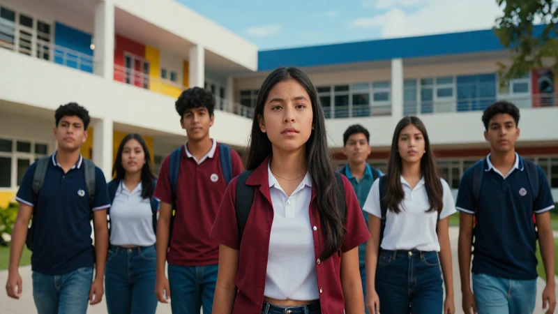 Éxito estudiantil en moderno campus mexicano