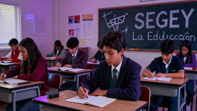 Análisis de resultados SEGEY en secundaria mexicana
