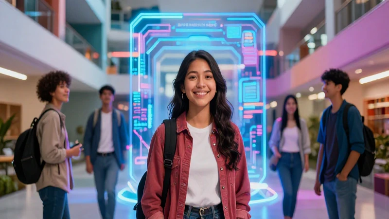 Cuándo abrirá la Plataforma de Jóvenes construyendo el futuro en marzo 5 Estudiante mexicano sonriente en campus moderno y futuro