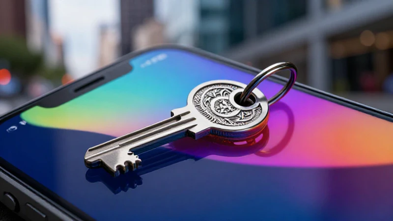 Llaves de plata, smartphone y CDMX