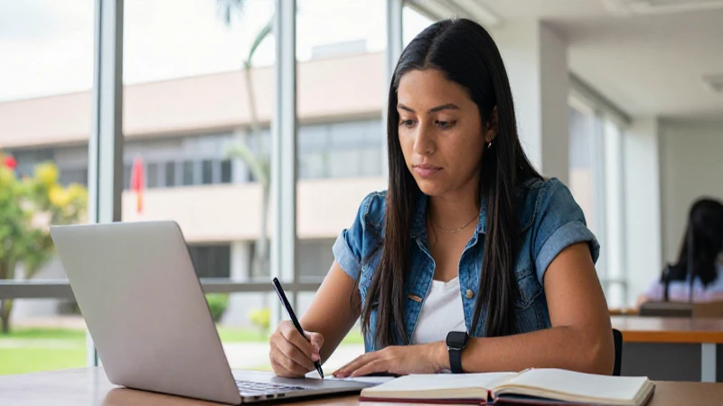 Madre mexicana determinada estudia con éxito y futuro