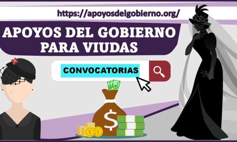 Apoyo económico para viudas: programas y acceso