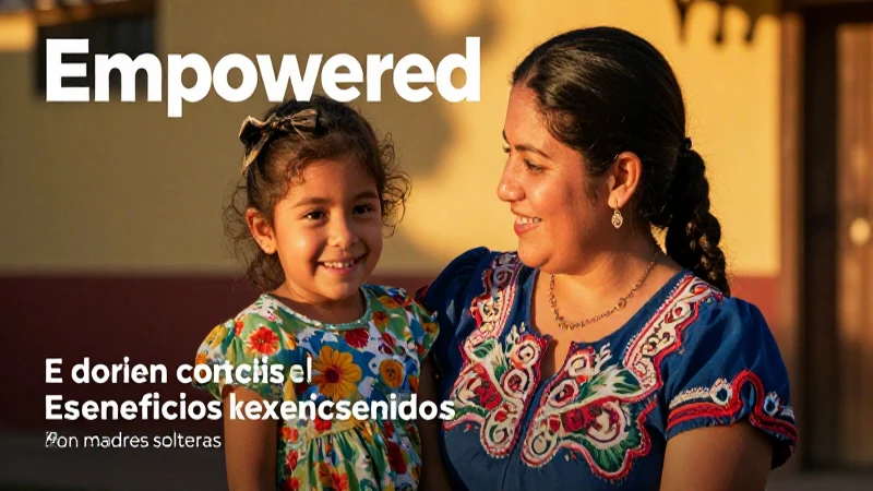 Programas de apoyo para madres solteras