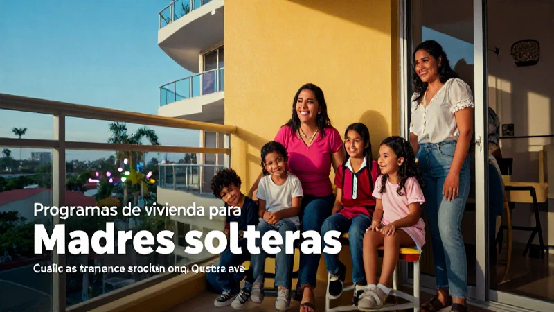 Mejores programas de apoyo a madres solteras