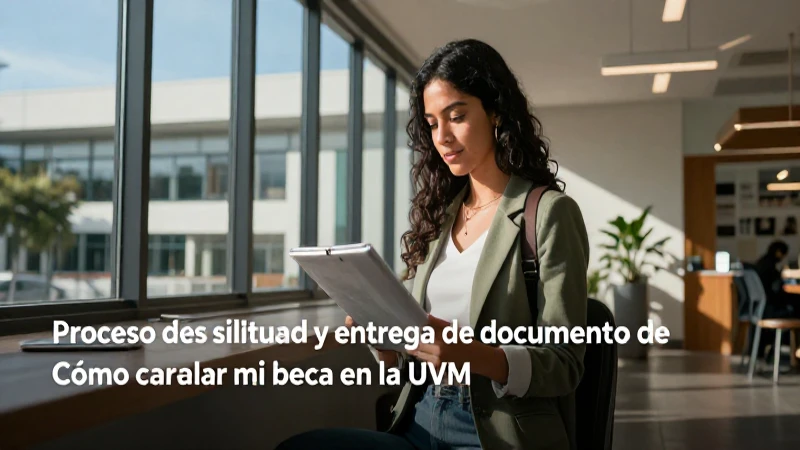 Proceso de solicitud de beca UVM