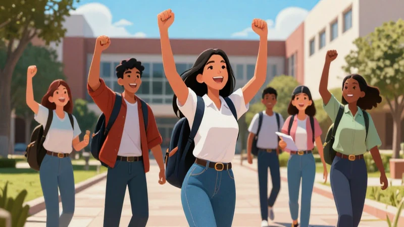 Estudiantes mexicanos celebran logros universitarios con vibrantes colores