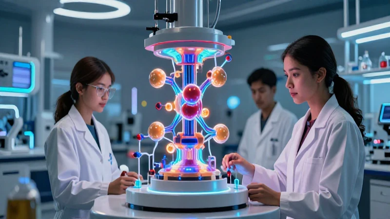 Ciencia mexicana futurista en laboratorio