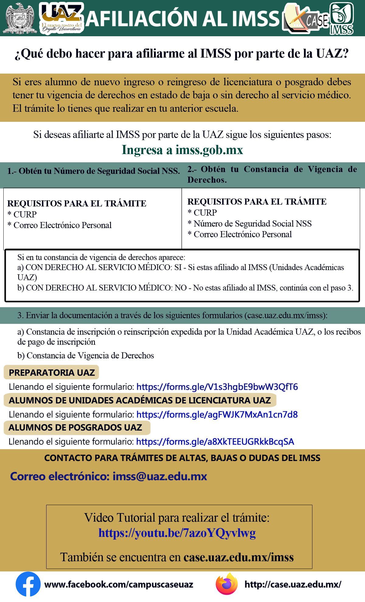 Aseguramiento en el IMSS: número de personas y requisitos