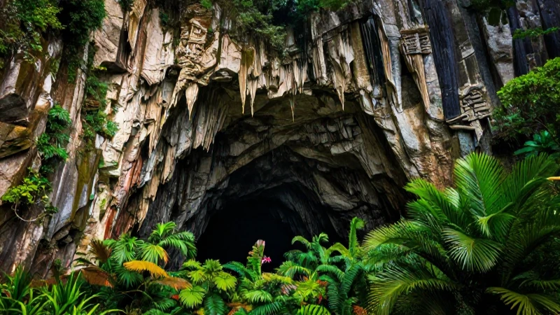 Grutas de Cacahuamilpa: entradas dramáticas en la selva