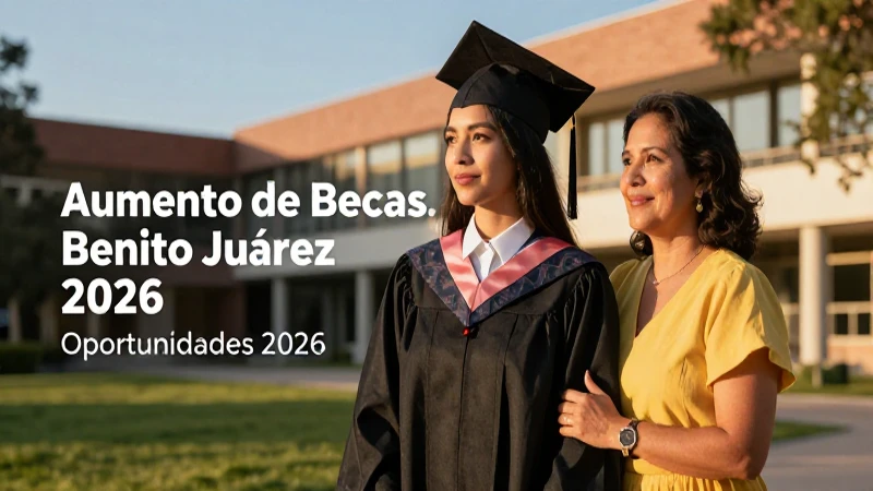 Becas Juárez apoyan oportunidades en familias mexicanas