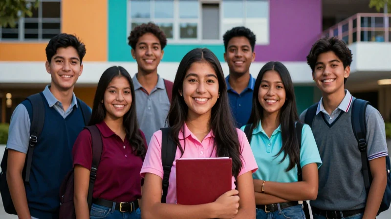 Estudiantes mexicanos celebran su logro académico con orgullo