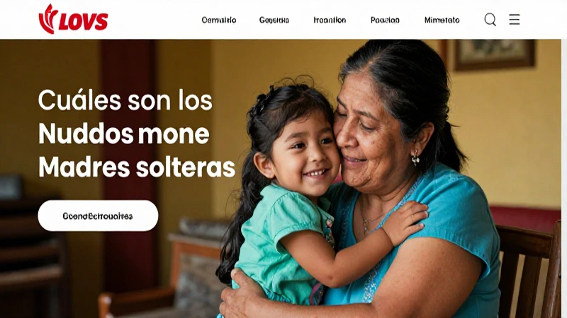 Programas de ayuda financiera para madres solteras