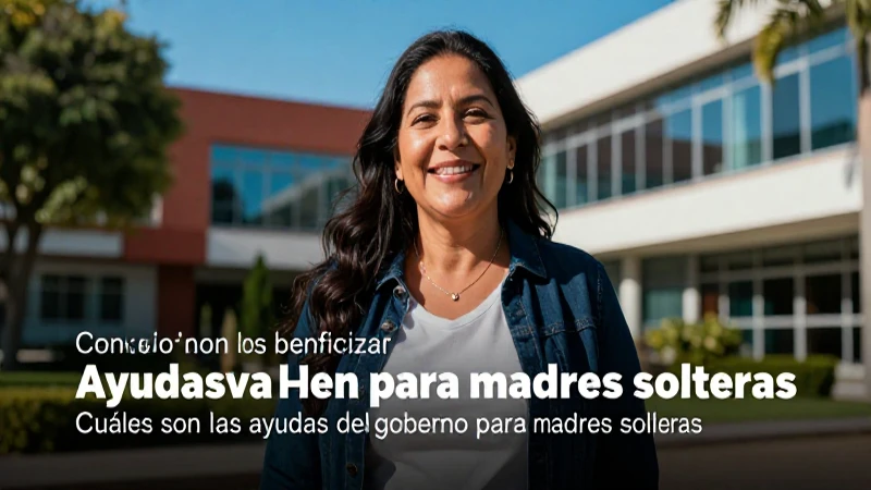 Ayudas gubernamentales para madres solteras